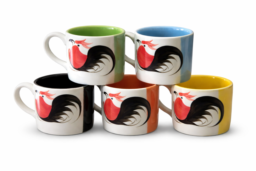 Chicken design cup