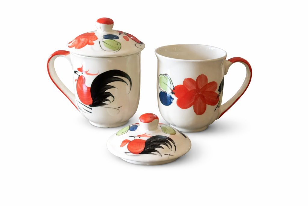 Chicken design mug