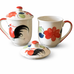 Chicken design mug