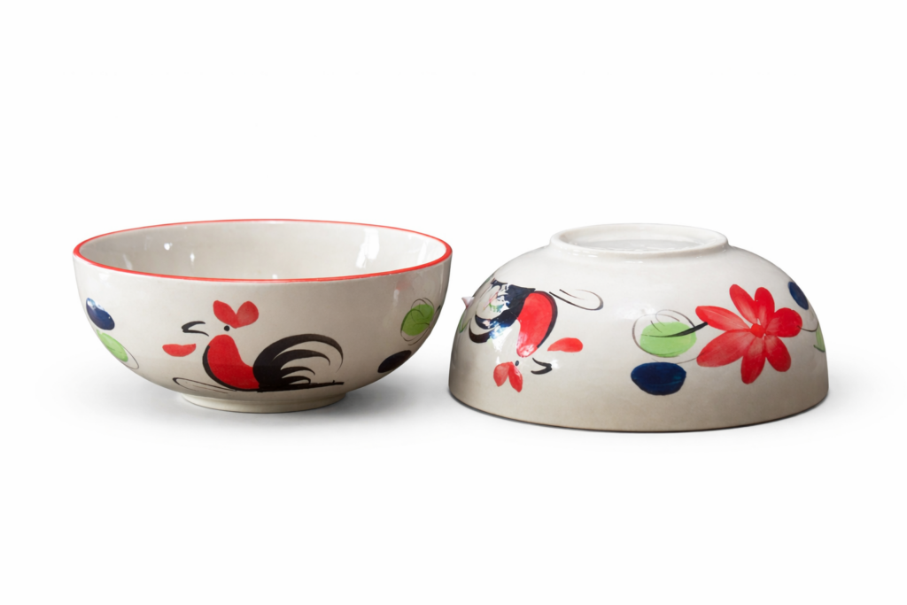 9" inch Chicken design bowl