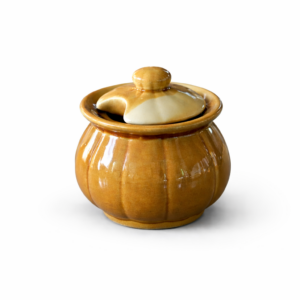 Pumskin shaped bowl