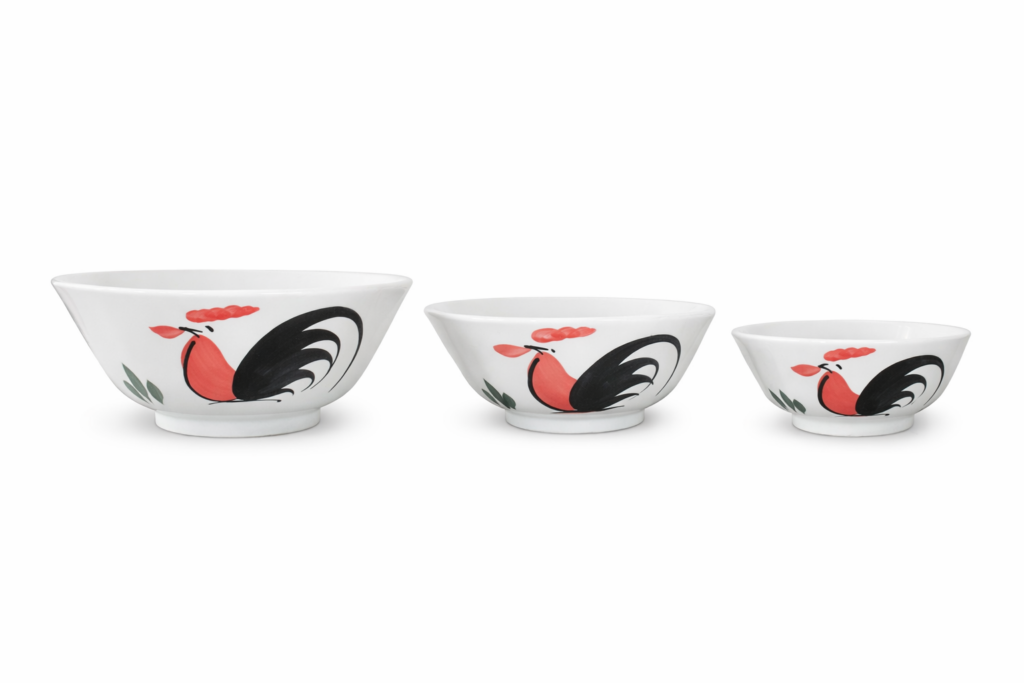 Chicken design bowl